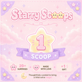 1 scoop+1 gift